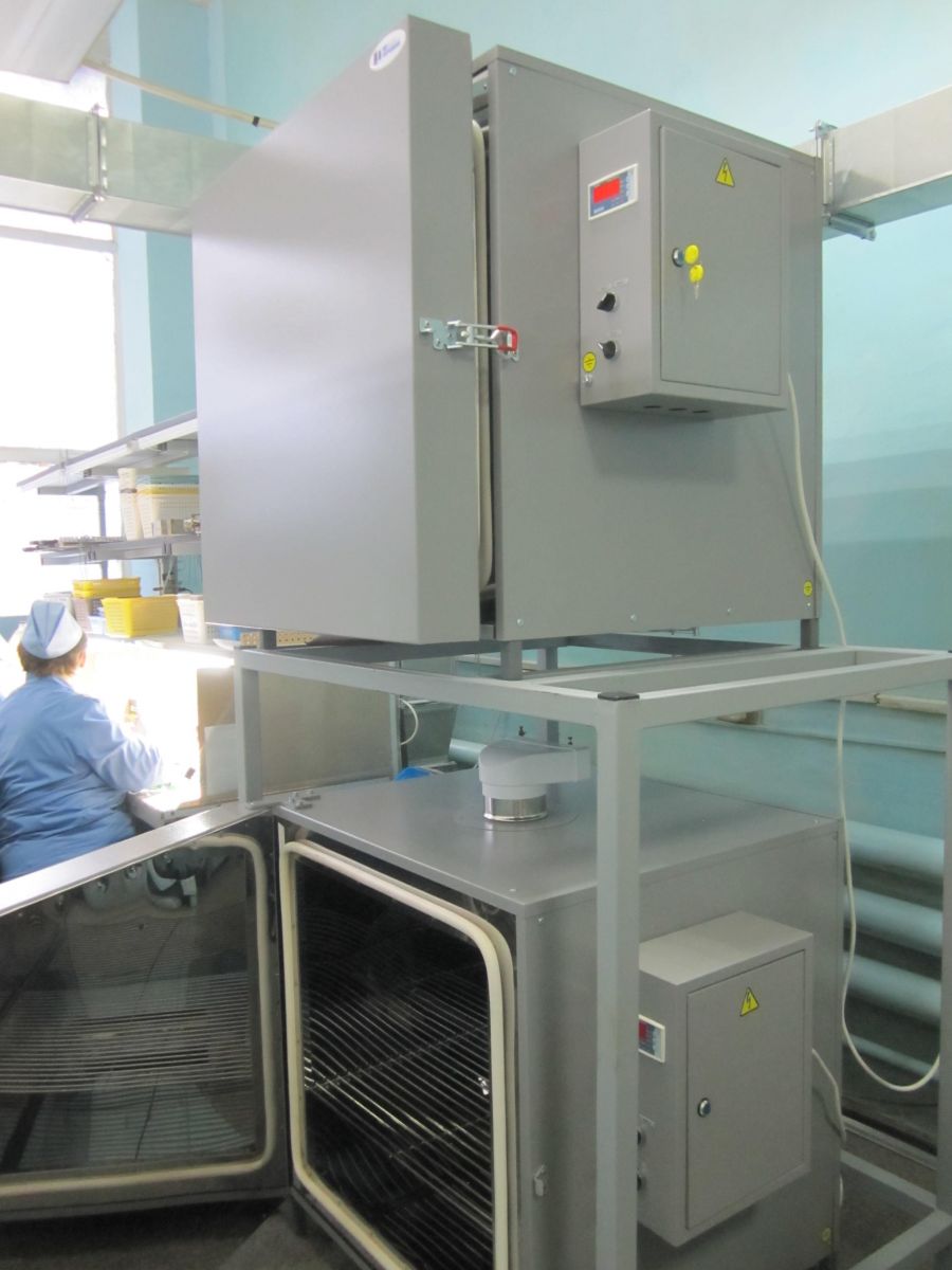 На производсвте ЗАО Протон-Импульс новый сушильный шкаф